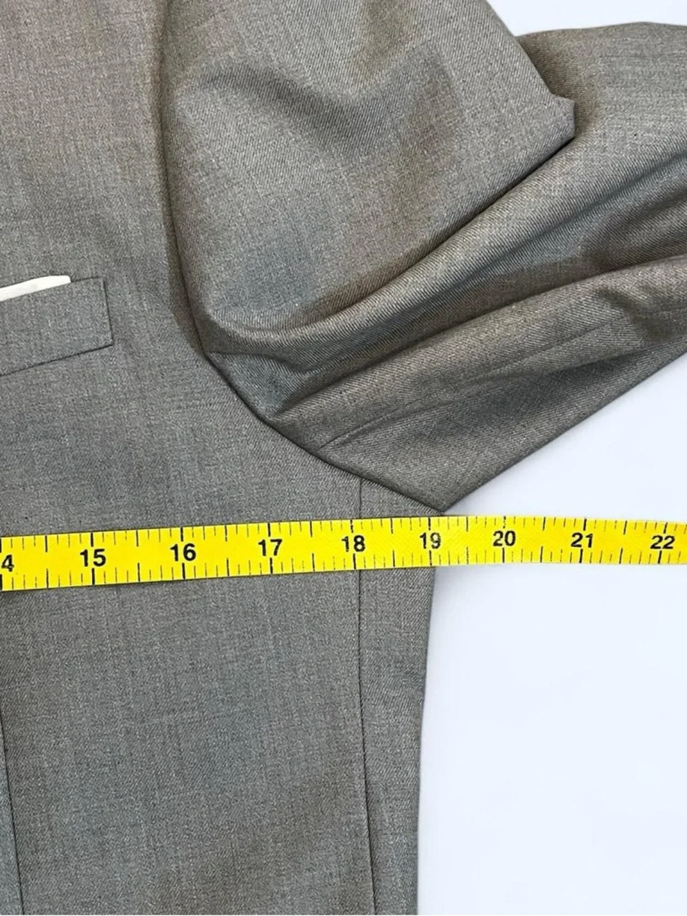 Mage Male Men’s Size Small Light Grey Formal Suit Jacket Vest Pants Slacks Set